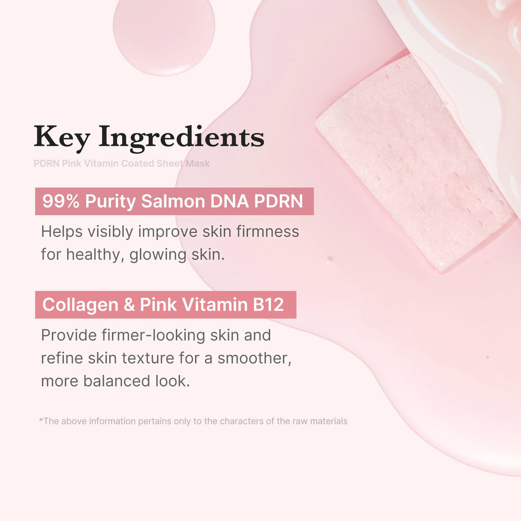 PDRN Pink Vita Coating Sheet Mask